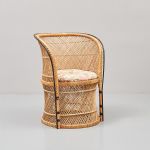 1071 7475 WICKER CHAIR